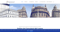 Desktop Screenshot of ordcdl-genova.com