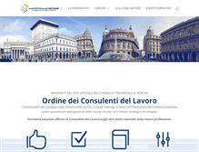 Tablet Screenshot of ordcdl-genova.com